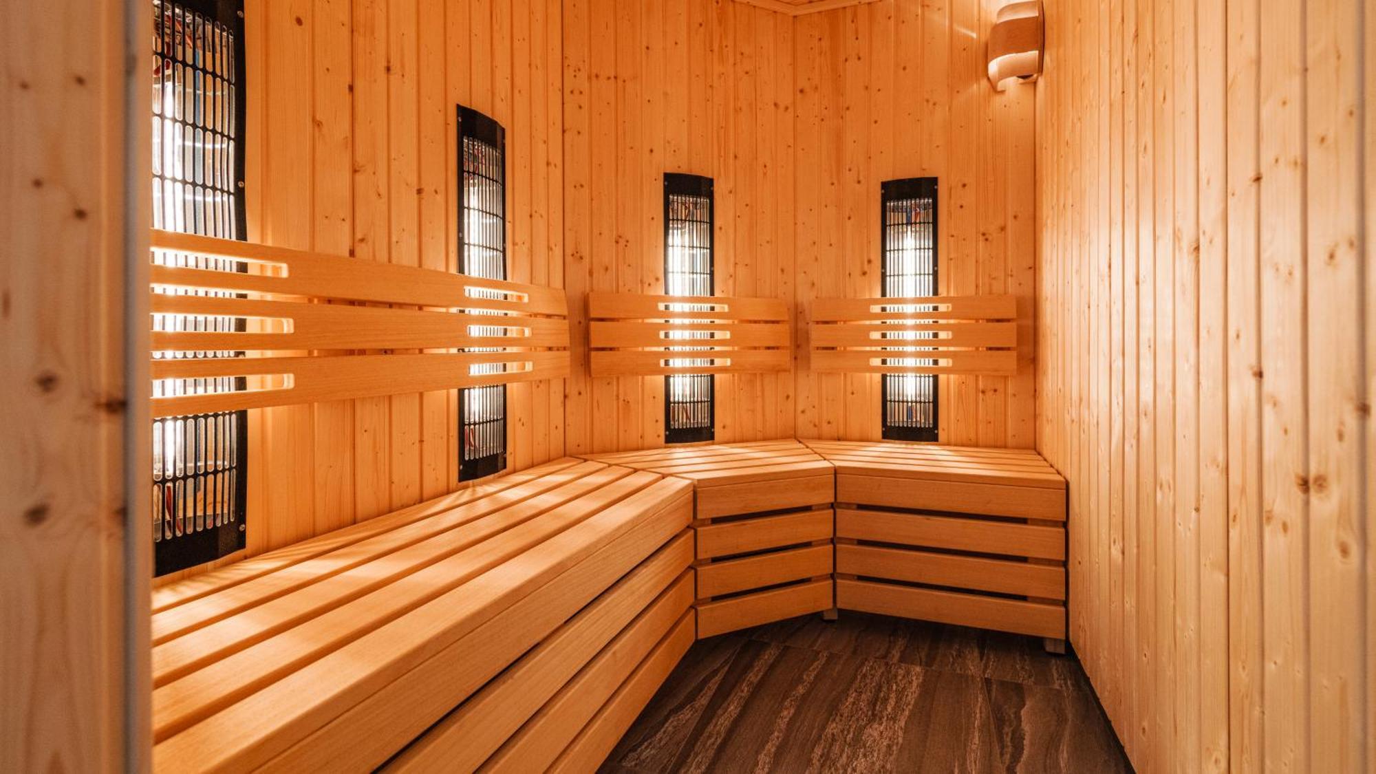 Blue Premium Pool Sauna Fitness Free